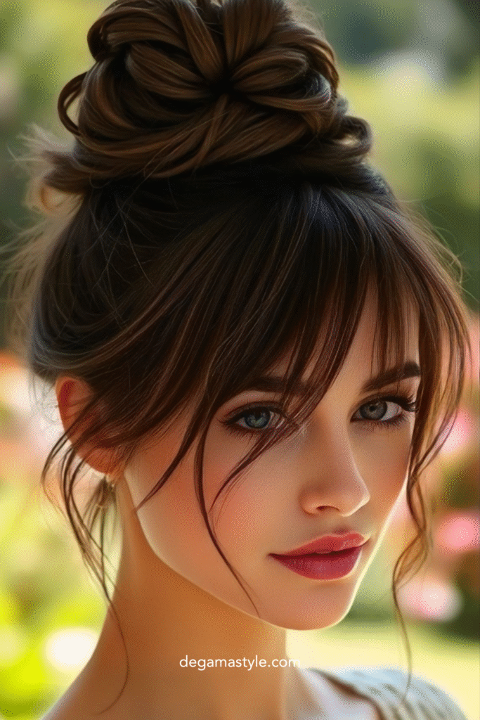 Double Mini Buns Ideas