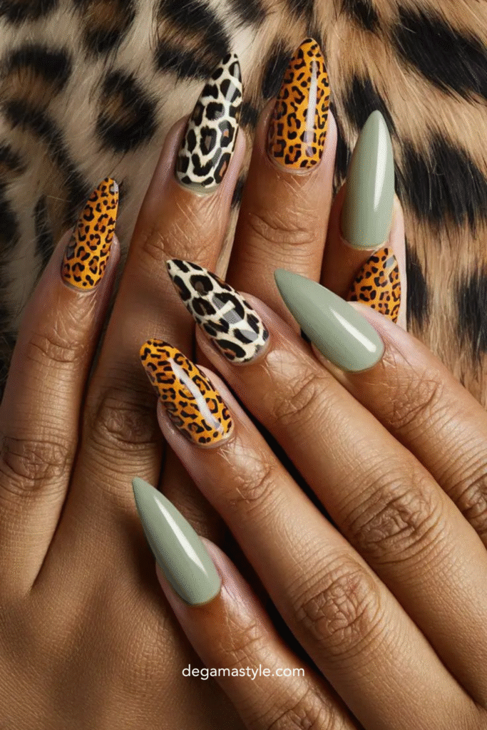 Animal Print Nail