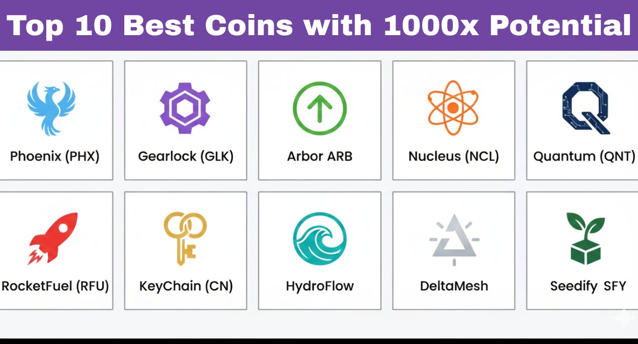 Best Coins with 1000x Potential