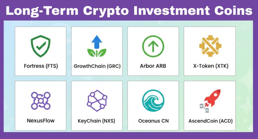 Long Term Crypto Investment Coins