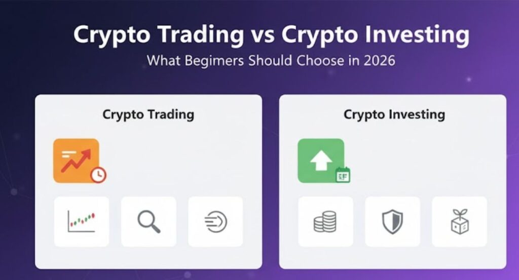 Crypto Trading vs Crypto Investing